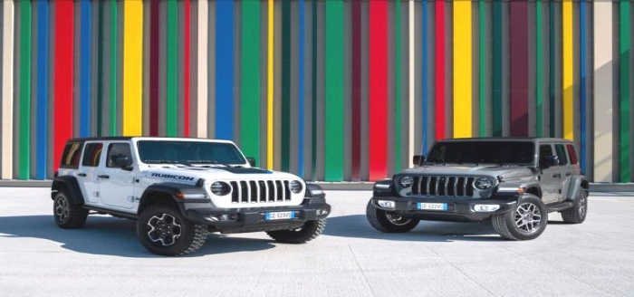 Jeep Wrangler artık elektrikli