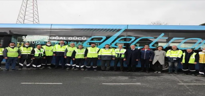 İETT, TEMSA'nın elektrikli otobüsü Avenue Electron'u test ediyor