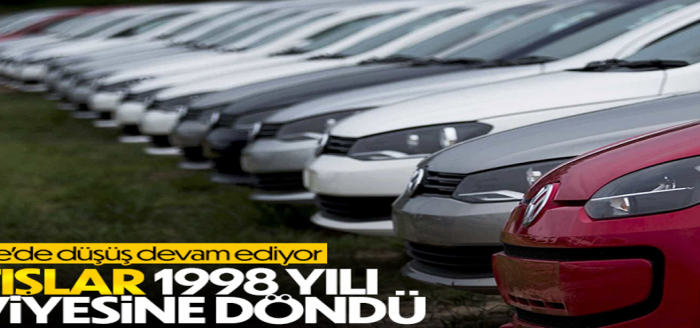 İngiltere'de otomobil satışları son 24 yılın en düşük seviyesinde