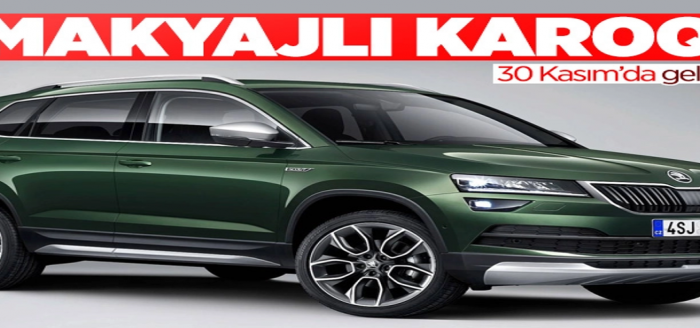 Makyajlı Skoda Karoq, 30 Kasım'da geliyor