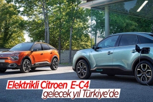 Citroen E-C4, gelecek yılın başında Türkiye'ye geliyor