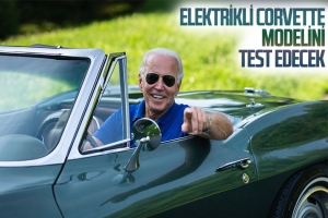 Joe Biden, ilk elektrikli Corvette modelini test edecek