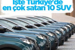 İlk 7 ayda Türkiye'de en çok satan SUV modelleri