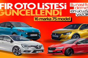 Türkiye'de satılan en ucuz sıfır otomobiller: Nisan ayı güncel fiyat listesi