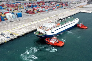 OYAK'ın 'otomotiv odaklı Ro-Ro limanı'na ilk sefer gerçekleşti
