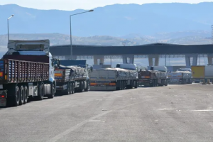 Kara sınır kapılarında ticari araç giriş-çıkışı yüzde 23,2 arttı