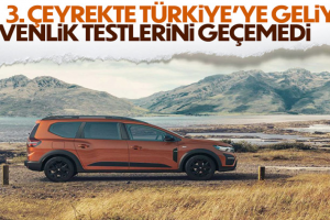 Türkiye'ye gelecek yeni Dacia Jogger, Euro NCAP'ten 1 yıldız aldı