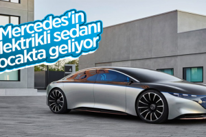 Mercedes-Benz'in yeni elektrikli sedan konsepti ortaya çıktı