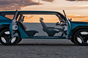Elektrikli Kia EV9 SUV'un üretim versiyonu 2023'te Avrupa'da satışa çıkacak