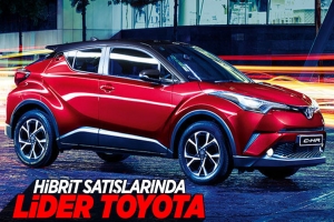 Toyota, hibrit araç satışlarında liderliği sürdürdü