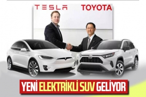 Toyota ve Tesla'dan yeni elektrikli SUV modeli