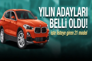 Türkiye’de yılın otomobili adayları açıklandı